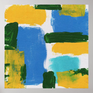 Póster Expresión abstracta #3 de Michael Moffa