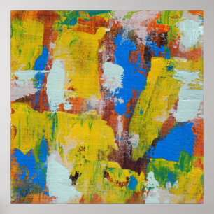 Póster Expresión abstracta #8 de Michael Moffa