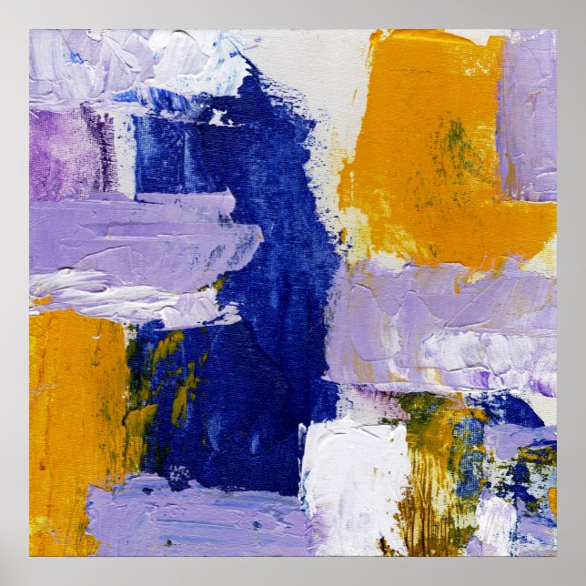 Póster Expresión abstracta #9 de Michael Moffa (Frente)