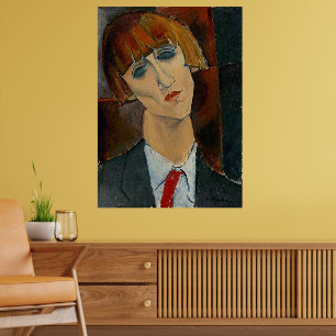 Póster Expresión Atemporal: Madame Kisling de Modigliani