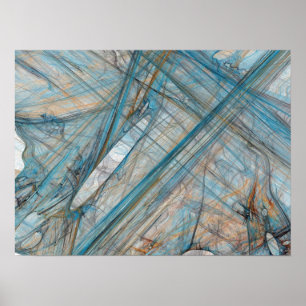 Póster Expresión fractal II