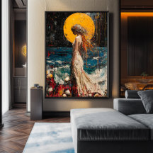 Expresionista El Nacimiento de Venus – Reimaginado