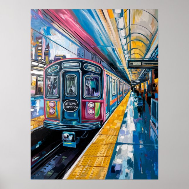 Póster Expreso Uptown (Frente)