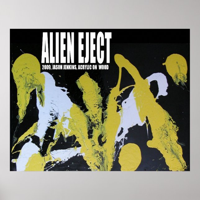 PÓSTER EXPULSIÓN DE ALIENÍGENA (Frente)
