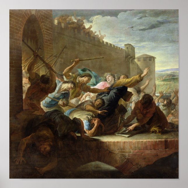 Póster Expulsión de los hugonotes (Frente)