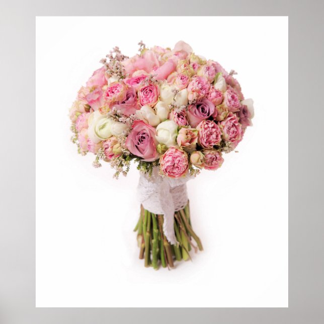 Póster Exquisito Poster de flores (Frente)