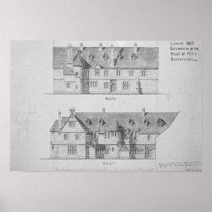 Póster Extensión de la casa de la misericordia, Clewer