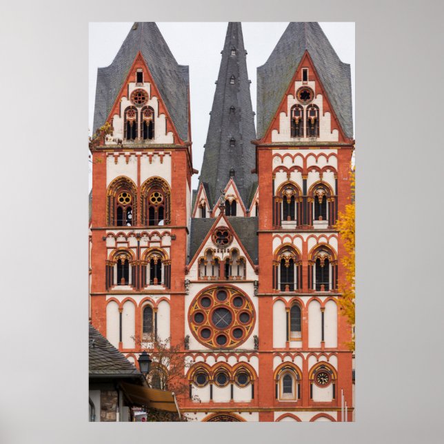 Póster Exterior de la catedral de St. Georgsdom (Frente)