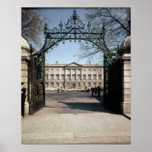 Póster Exterior view from the gate, built 1745-47