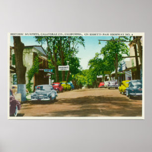 Póster Exterior View of Historic Murphy's Hotel