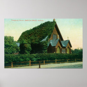 Póster Exterior View of Presbyterian Church