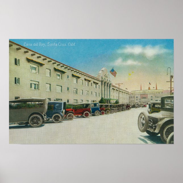 Póster Exterior View of the Casa del Rey (Frente)