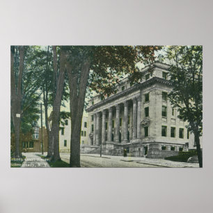 Póster Exterior View of the County Court House
