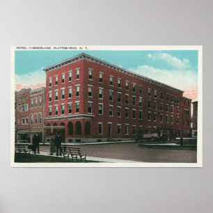 Póster Exterior View of the Hotel Cumberland