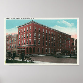 Póster Exterior View of the Hotel Cumberland
