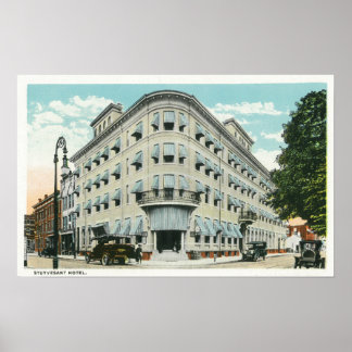 Póster Exterior View of the Stuyvesant Hotel