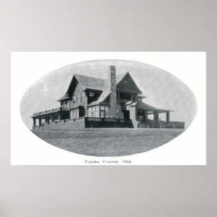 Póster Exterior View of the Topeka Country Club