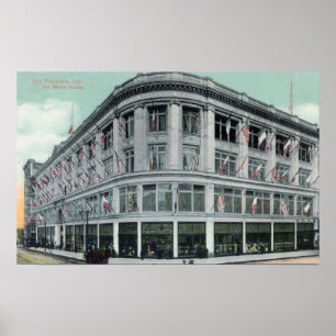 Póster Exterior View of the White House