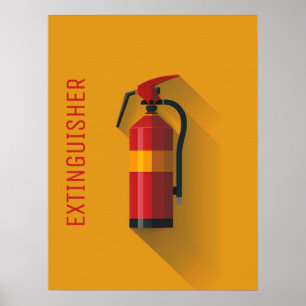 Póster Extinguisher