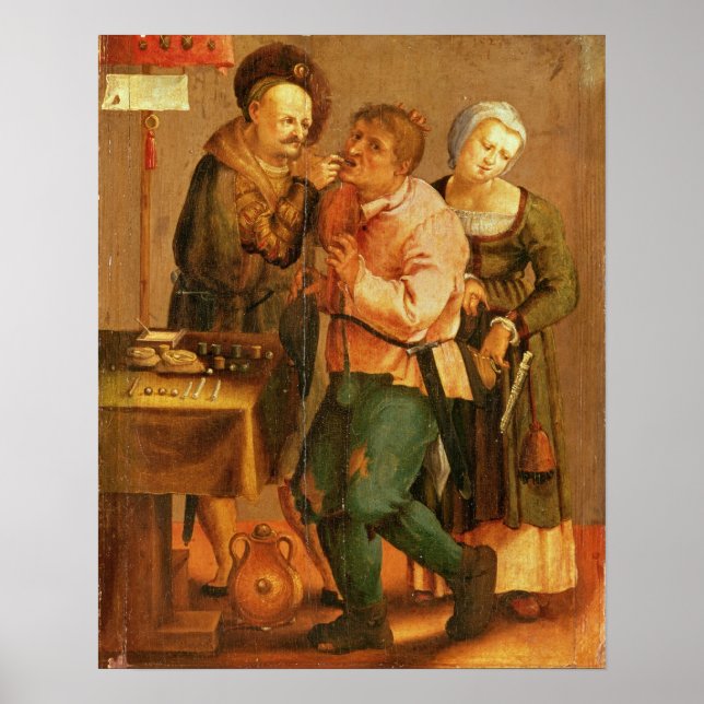 Póster Extracción dental (Frente)