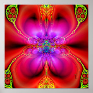 Póster Extradimensional Transition Version 1 (12 by 12)