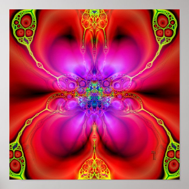 Póster Extradimensional Transition Version 1 (12 by 12) (Frente)