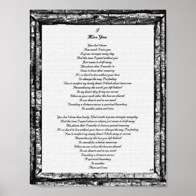 Póster Extrañar (Frente)