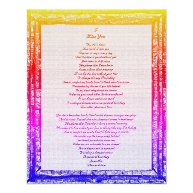 Póster Extrañar (Anverso)