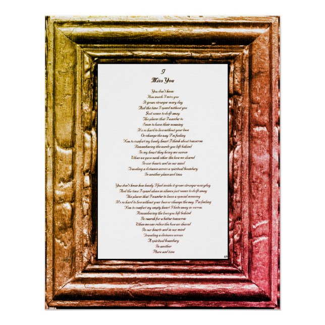 Póster Extrañar (Anverso)