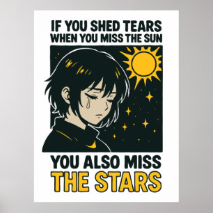 Póster Extrañar las estrellas
