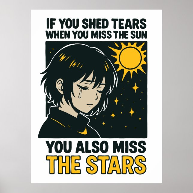 Póster Extrañar las estrellas (Frente)