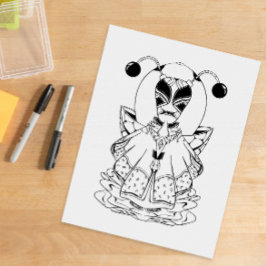 Póster Extranjero: Creatura única de este colorido mundia