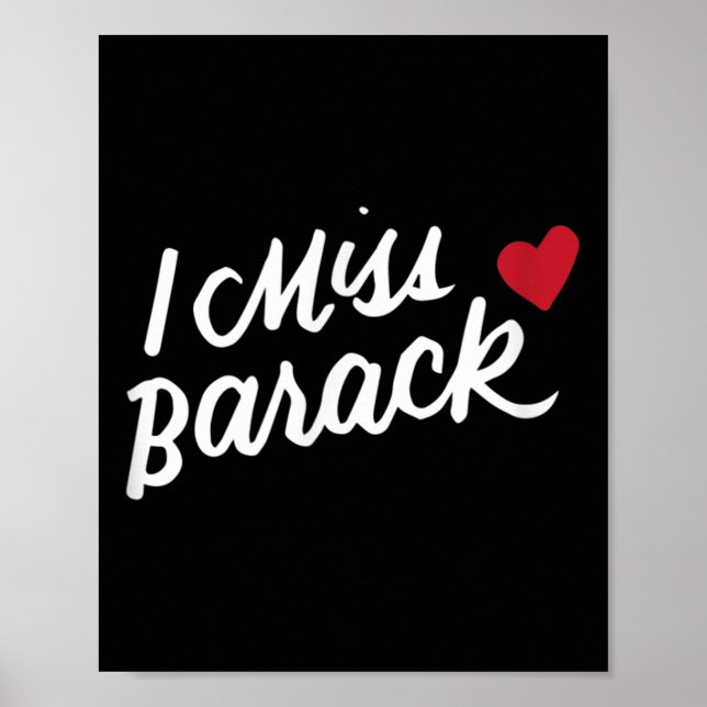 Póster Extraño a Barack Barrack Obama Presidente Historia (Frente)