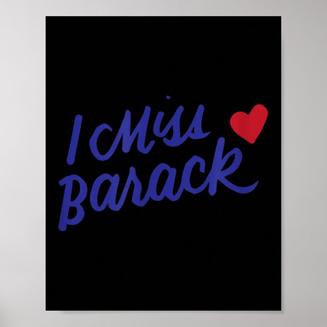 Póster Extraño a Barack Barrack Obama Presidente Historia (Frente)