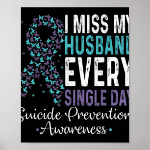 Póster Extraño a mi esposo todos los días Prevención del