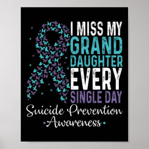 Póster Extraño A Mi Nieta Cada Día Suicidio P