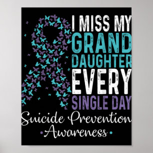 Póster Extraño A Mi Nieta Cada Día Suicidio P