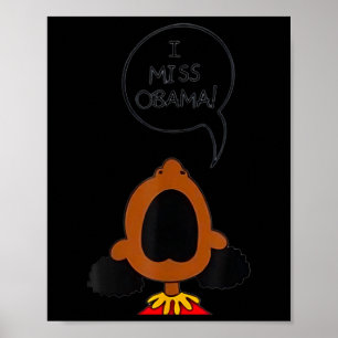 Póster Extraño a Obama