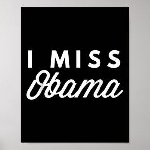 Póster Extraño A Obama Ahora Como Político