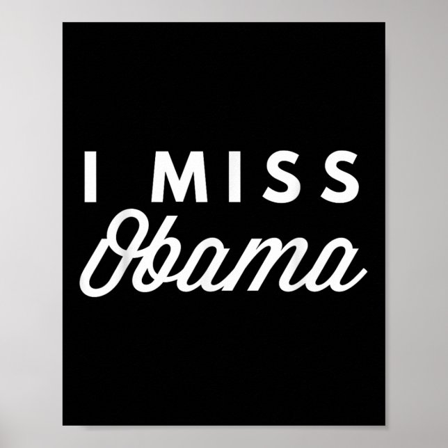 Póster Extraño A Obama Ahora Como Político (Frente)