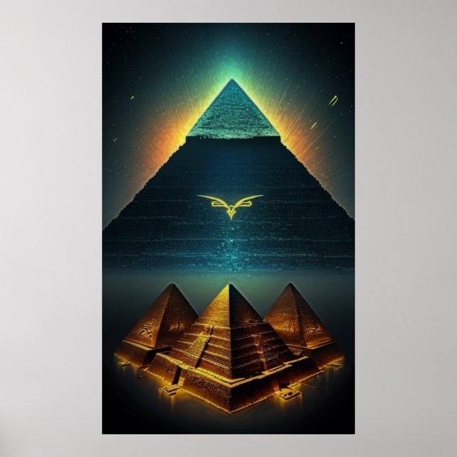 Póster Extraño Egipto 5 (Frente)