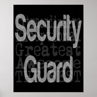 Póster Extraordinaria de la Guardia de Seguridad