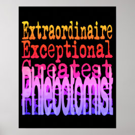 Póster Extraordinaria del Phlebotomist