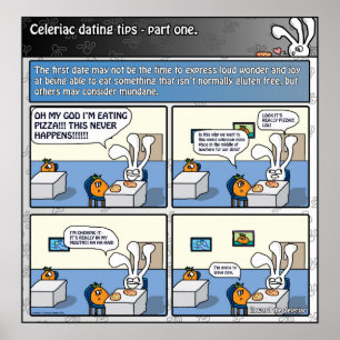 Póster Extremidades de la datación del apio nabo - parte