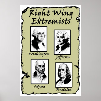 Póster Extremistas de derecha