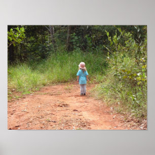 Póster Extremo del camino