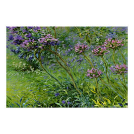 Póster Exuberante y vibrante representación de las flores