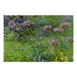 Póster Exuberante y vibrante representación de las flores