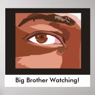 Póster eye_form_1, Gran Hermano observando!