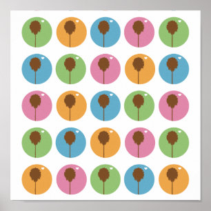 Póster eye love my walls